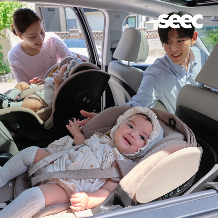 시크(SEEC) 맥스 아이리스 아이사이즈 모듈러 카시트(인펀트+컨버터블+베이스)세트