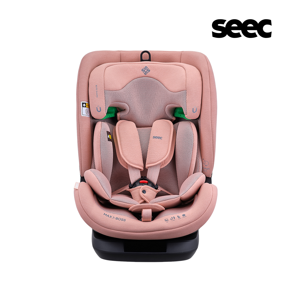 시크(SEEC) 맥스 아이보스2 아이사이즈 토들러 주니어 유아동 카시트 ISOFIX 로즈 모브