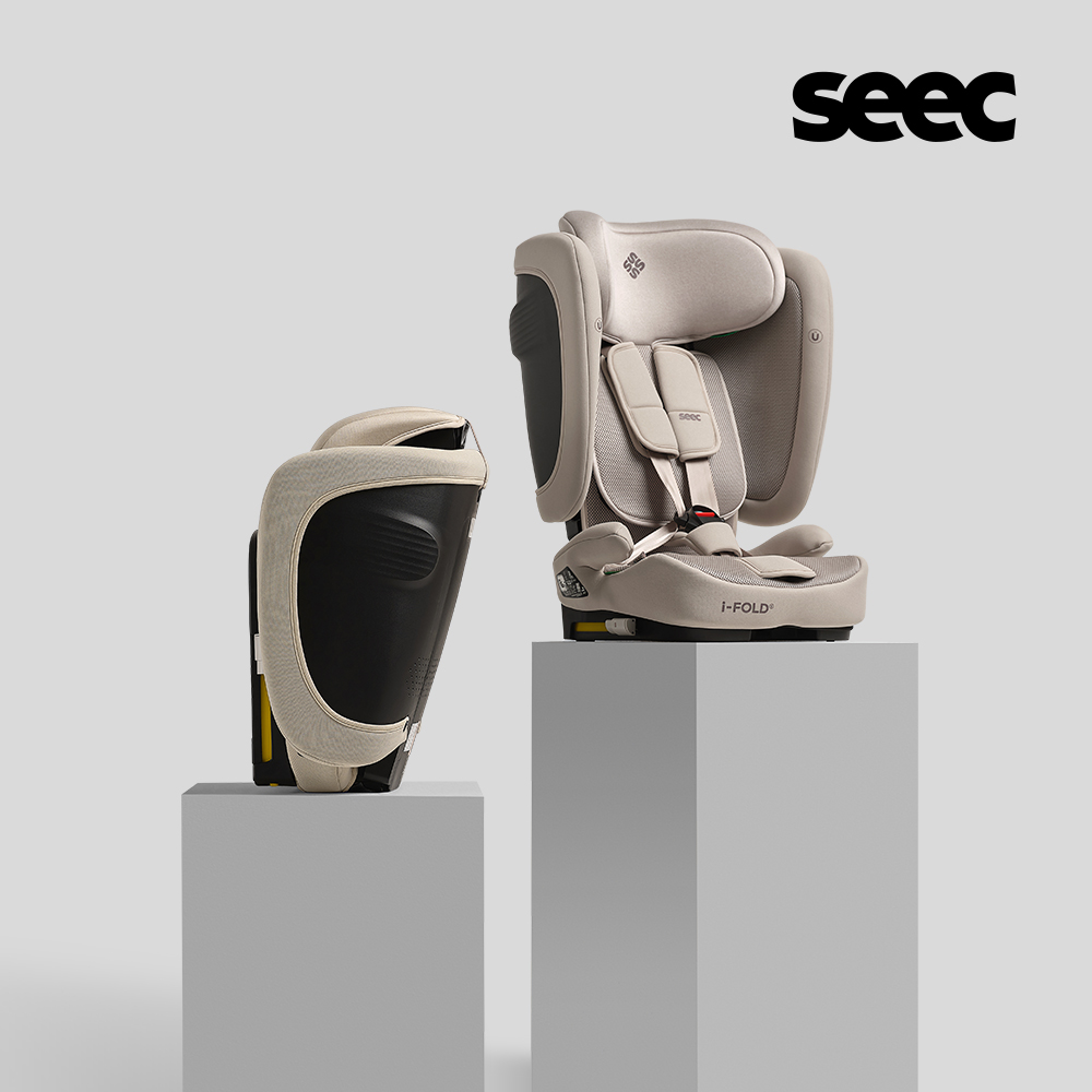 시크(SEEC) 아이 폴드T 아이사이즈 토들러 주니어 유아용 휴대용 카시트 ISOFIX