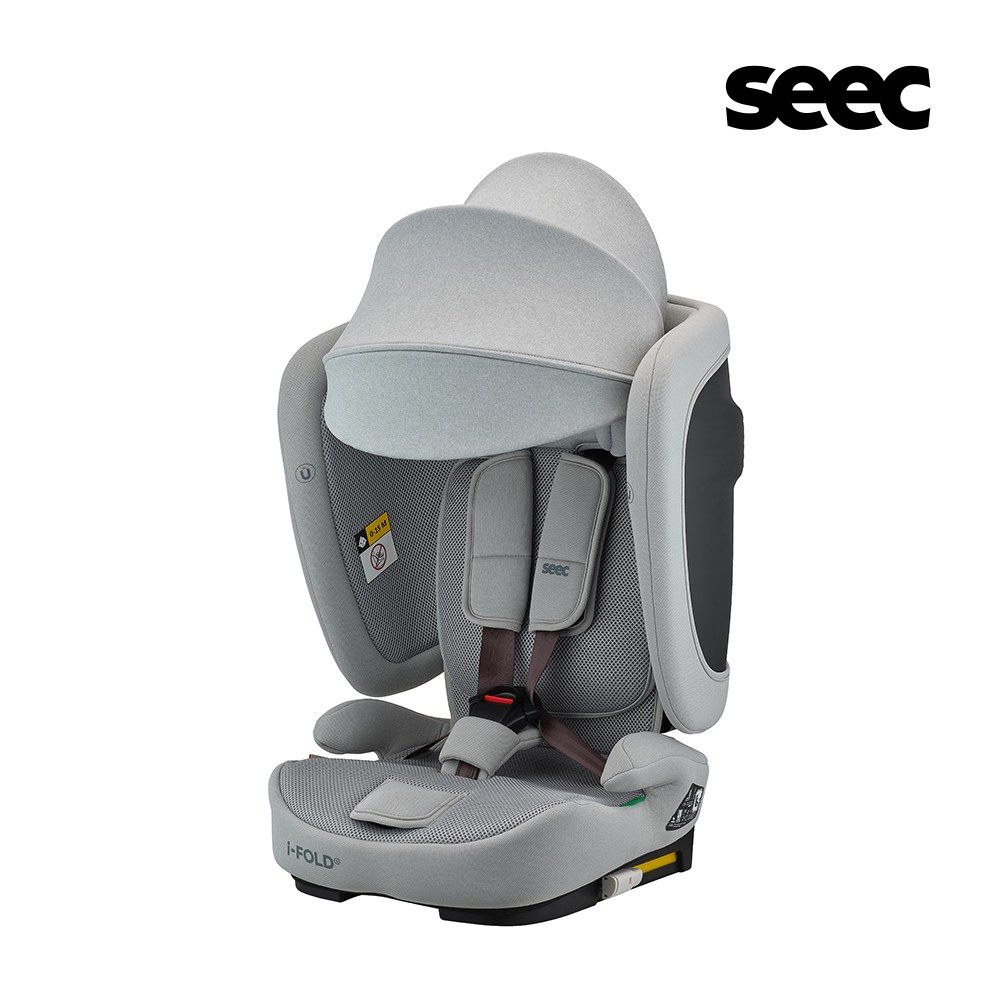 시크(SEEC) 아이 폴드T 아이사이즈 토들러 주니어 유아용 휴대용 카시트 ISOFIX