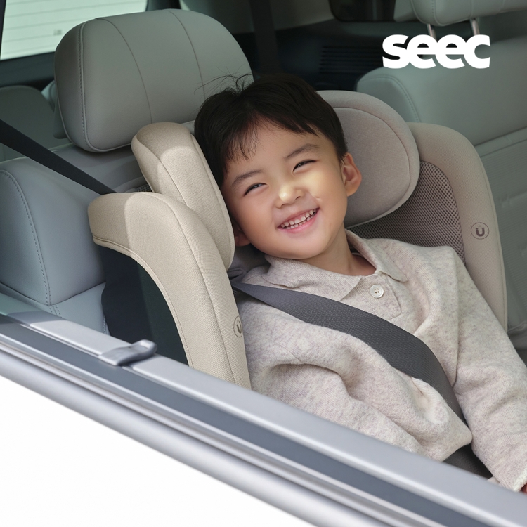 시크(SEEC) 아이 폴드T 아이사이즈 토들러 주니어 유아용 휴대용 카시트 ISOFIX