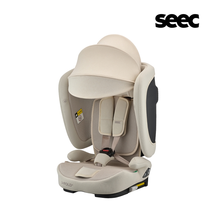 시크(SEEC) 아이 폴드T 아이사이즈 토들러 주니어 유아용 휴대용 카시트 ISOFIX