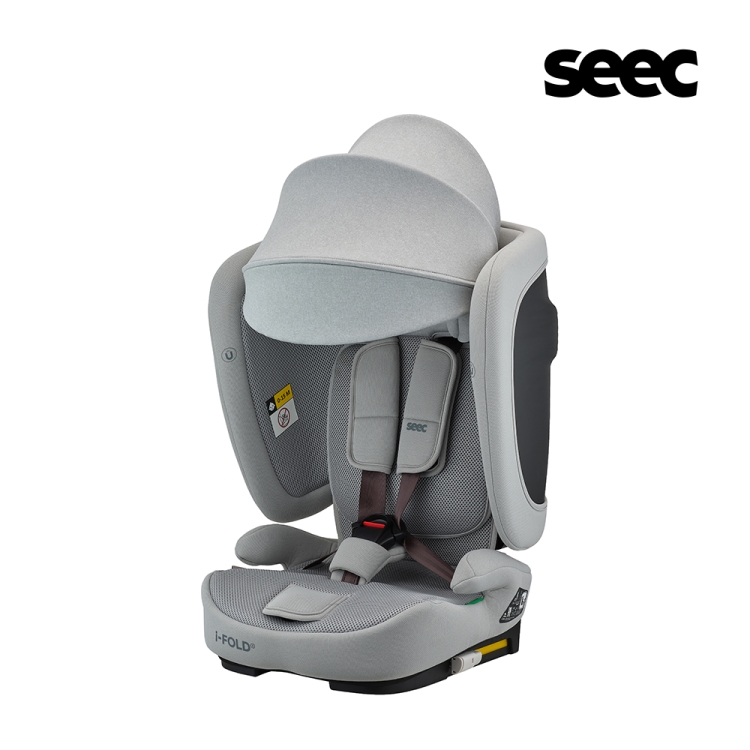 시크(SEEC) 아이 폴드T 아이사이즈 토들러 주니어 유아용 휴대용 카시트 ISOFIX