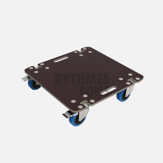 R&S 4 SWIVEL AIR DOLLY 440mm 랙케이스 보드 FRCR41022 Rythmes&Sons