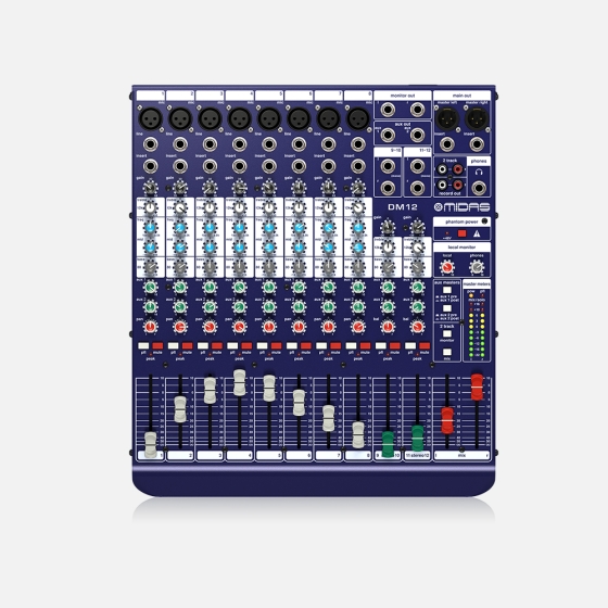 MIDAS DM12 마이다스 아날로그 믹서