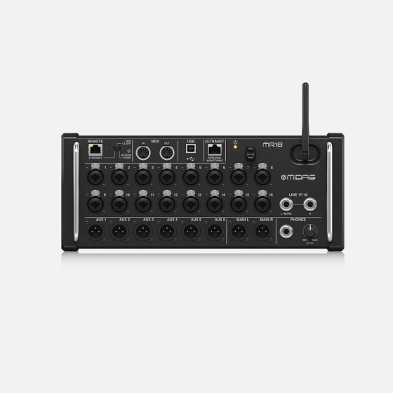 MIDAS MR18 마이다스 디지털 믹서