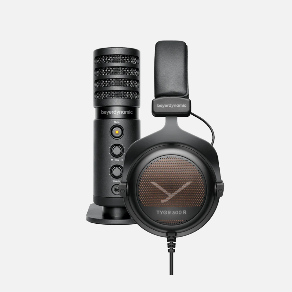 Beyerdynamic TEAM TYGR 베이어다이나믹 USB 콘덴서 마이크 헤드폰 세트
