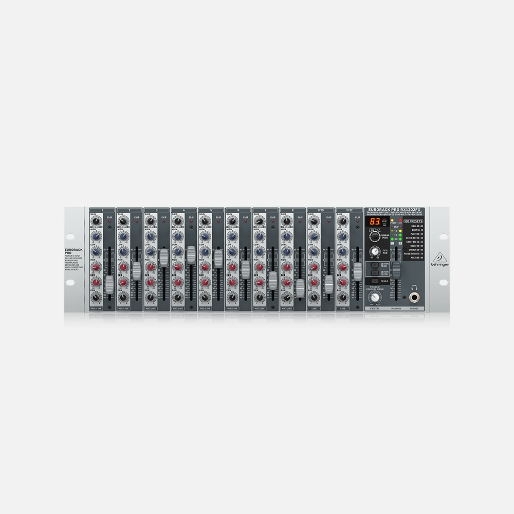Behringer RX1202FX V2 베링거 아날로그 믹서 랙형