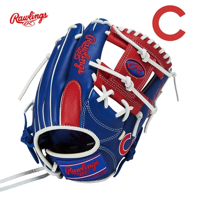 롤링스 유소년 하이퍼테크 MLB팀로고 글러브 GJ5HTMG9M-CHC