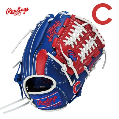 롤링스 유소년 하이퍼테크 MLB팀로고 글러브  GJ5HTMN6L1-CHC