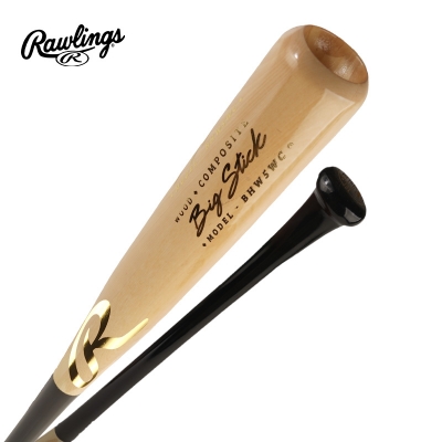 롤링스 빅스틱 우드 콤포짓 배트 BHW5WC-NAT/B 33.5인치(85CM)