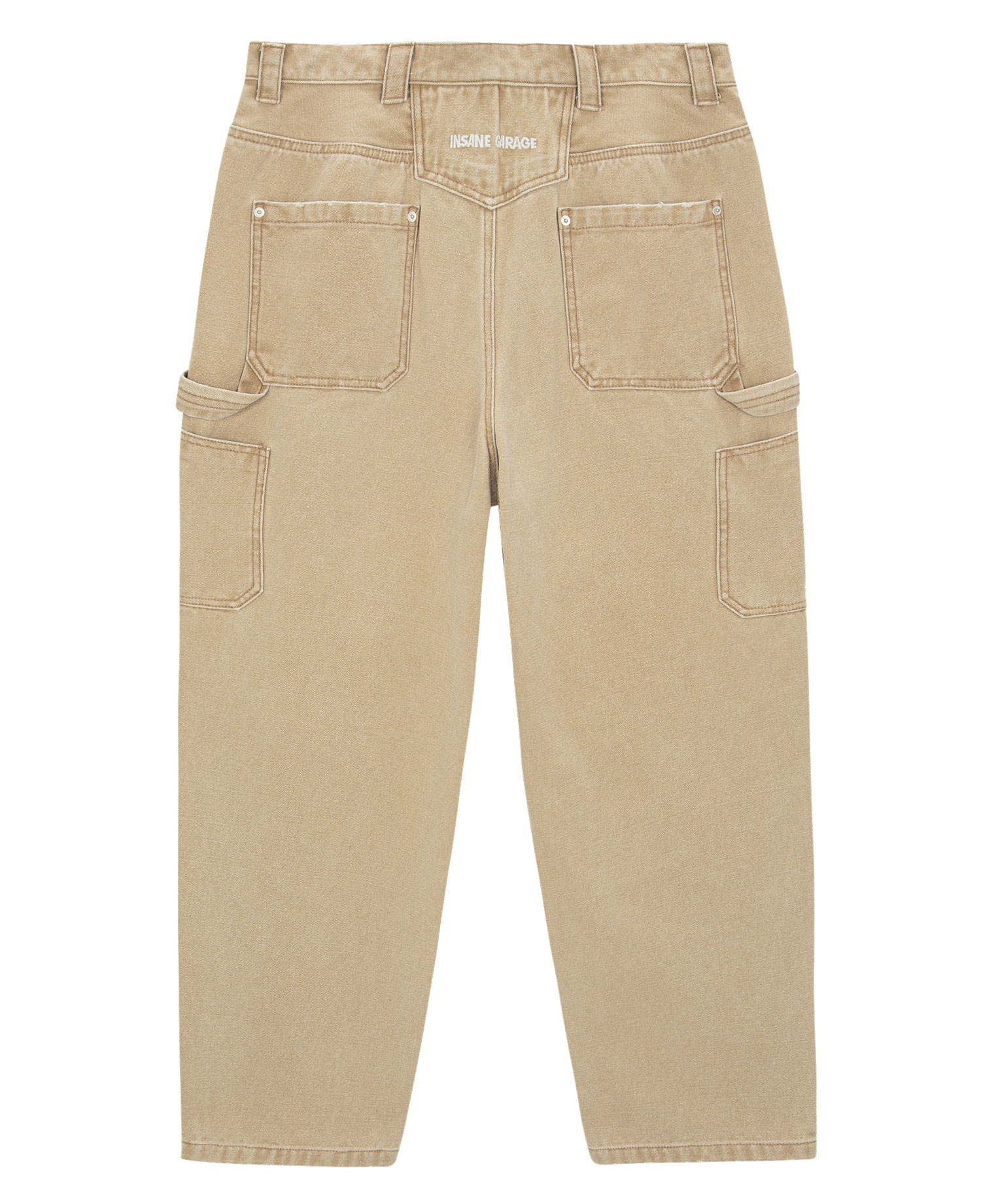 INSANE DOUBLE-KNEE WORKPANTS_BEIGE