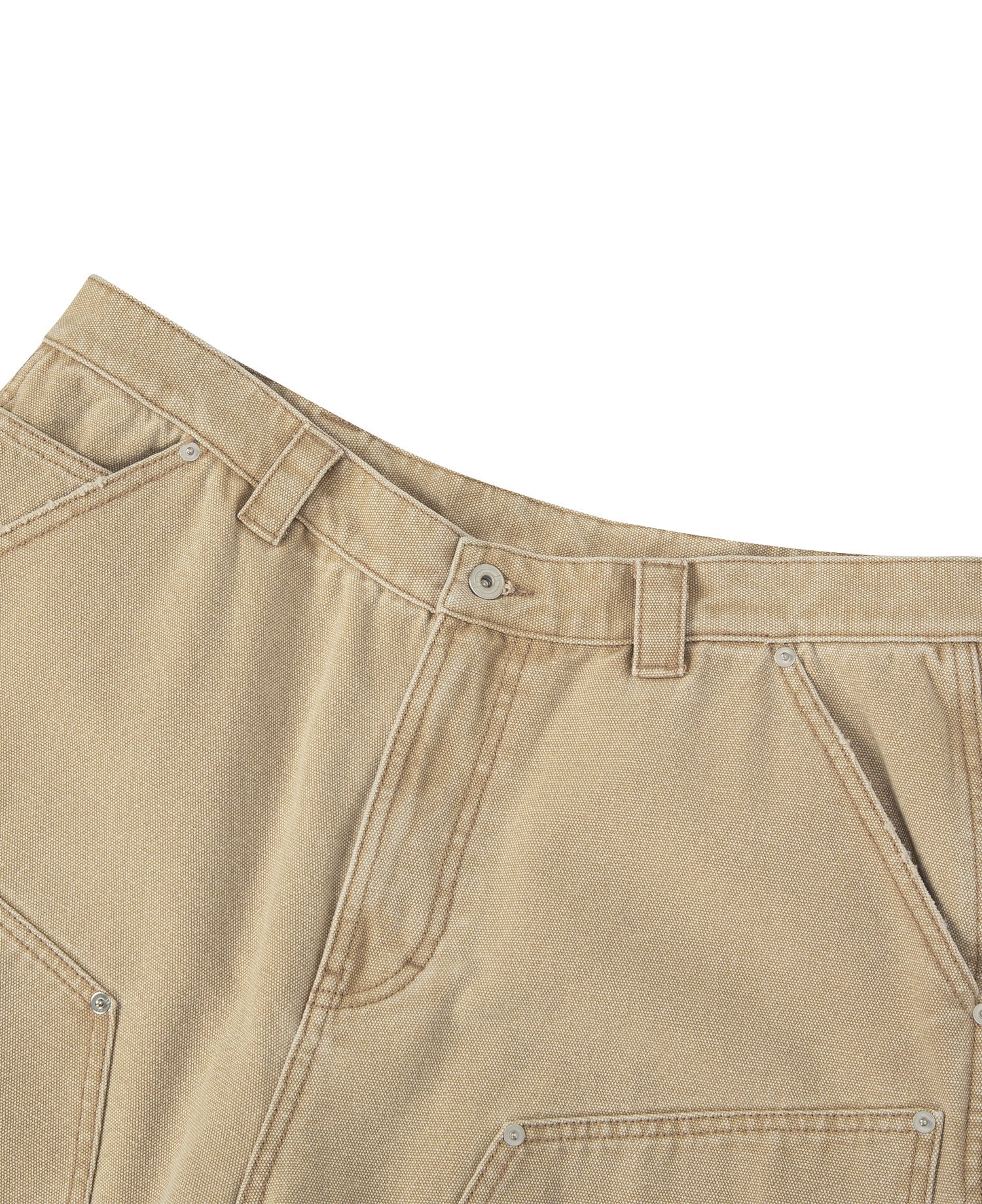 INSANE DOUBLE-KNEE WORKPANTS_BEIGE