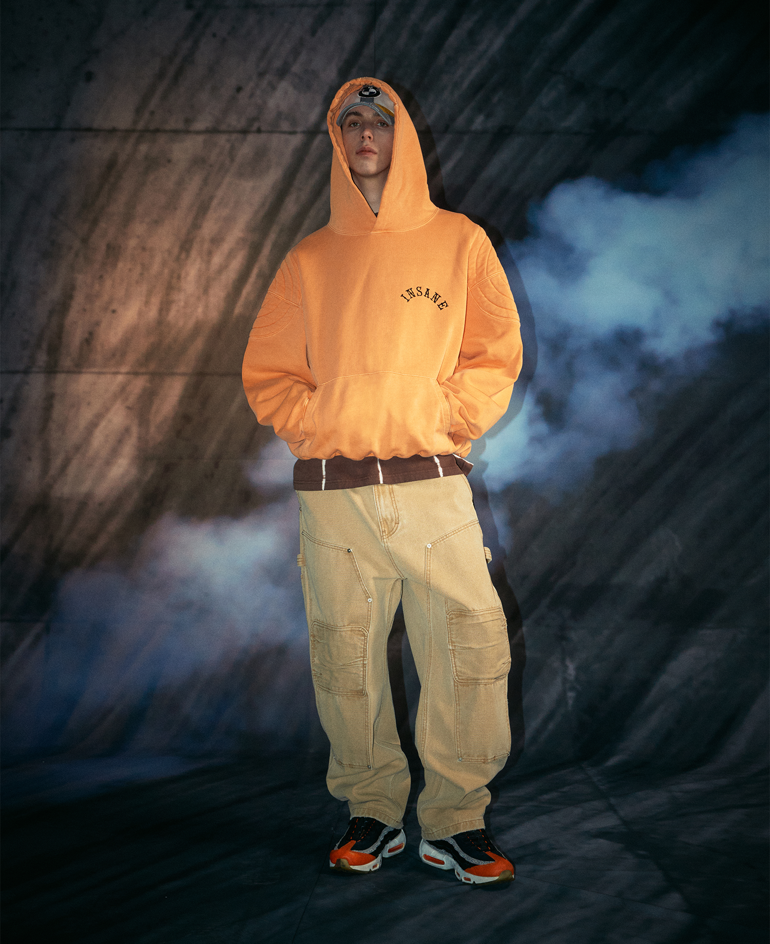 INSANE DOUBLE-KNEE WORKPANTS_BEIGE