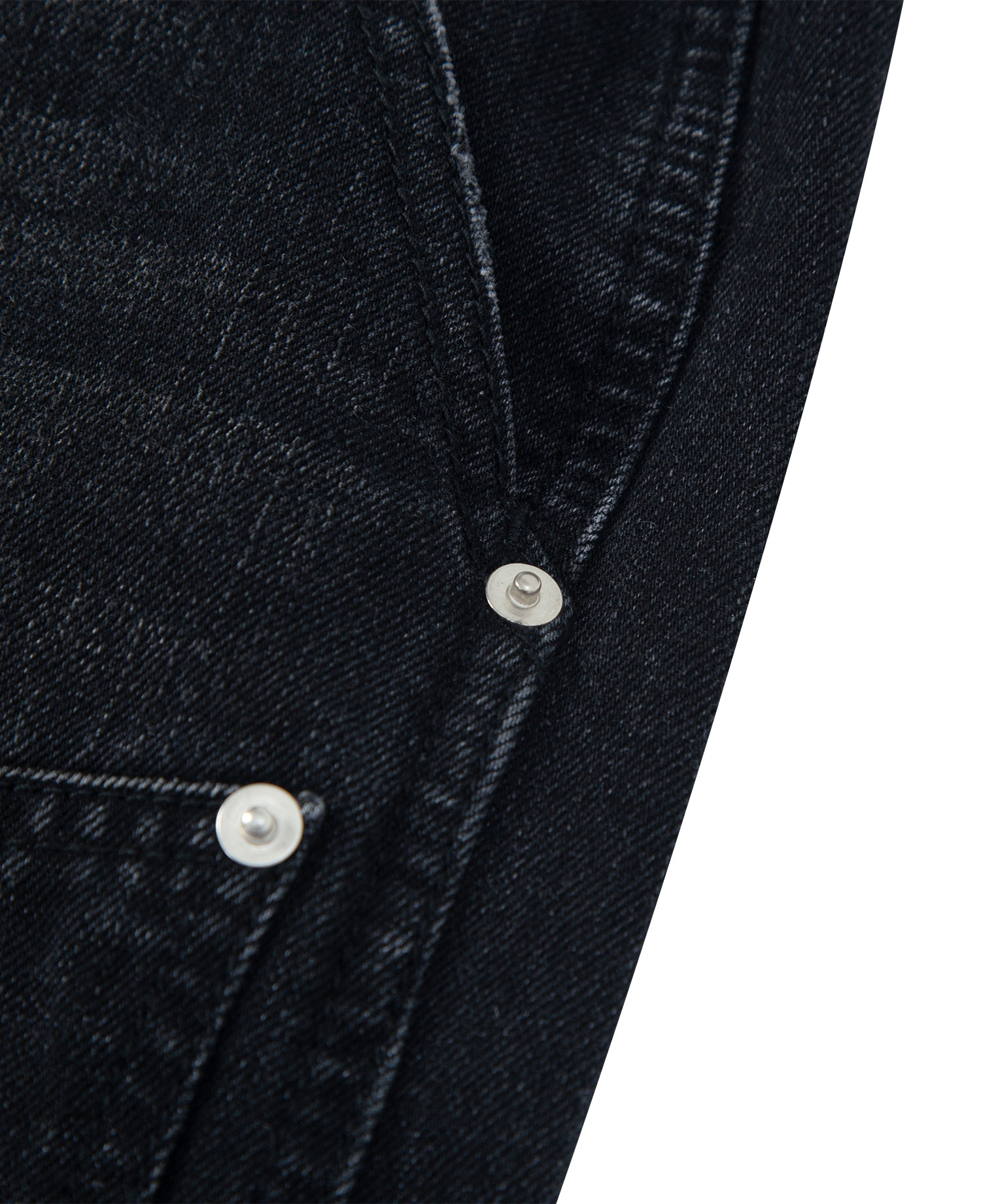 INSANE LEATHER DOUBLE-KNEE WORKPANTS_BLACK