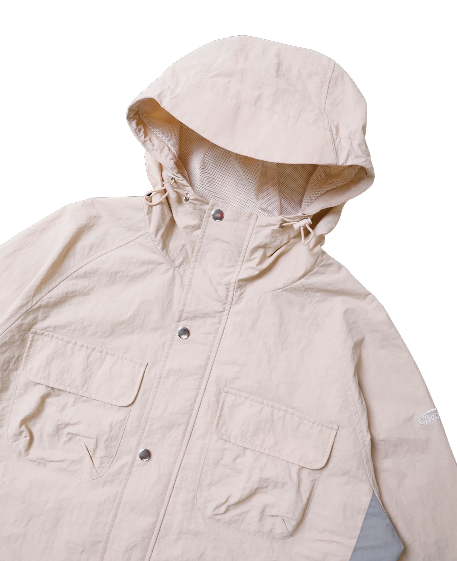 BOX WADING ANORAK_CREAM