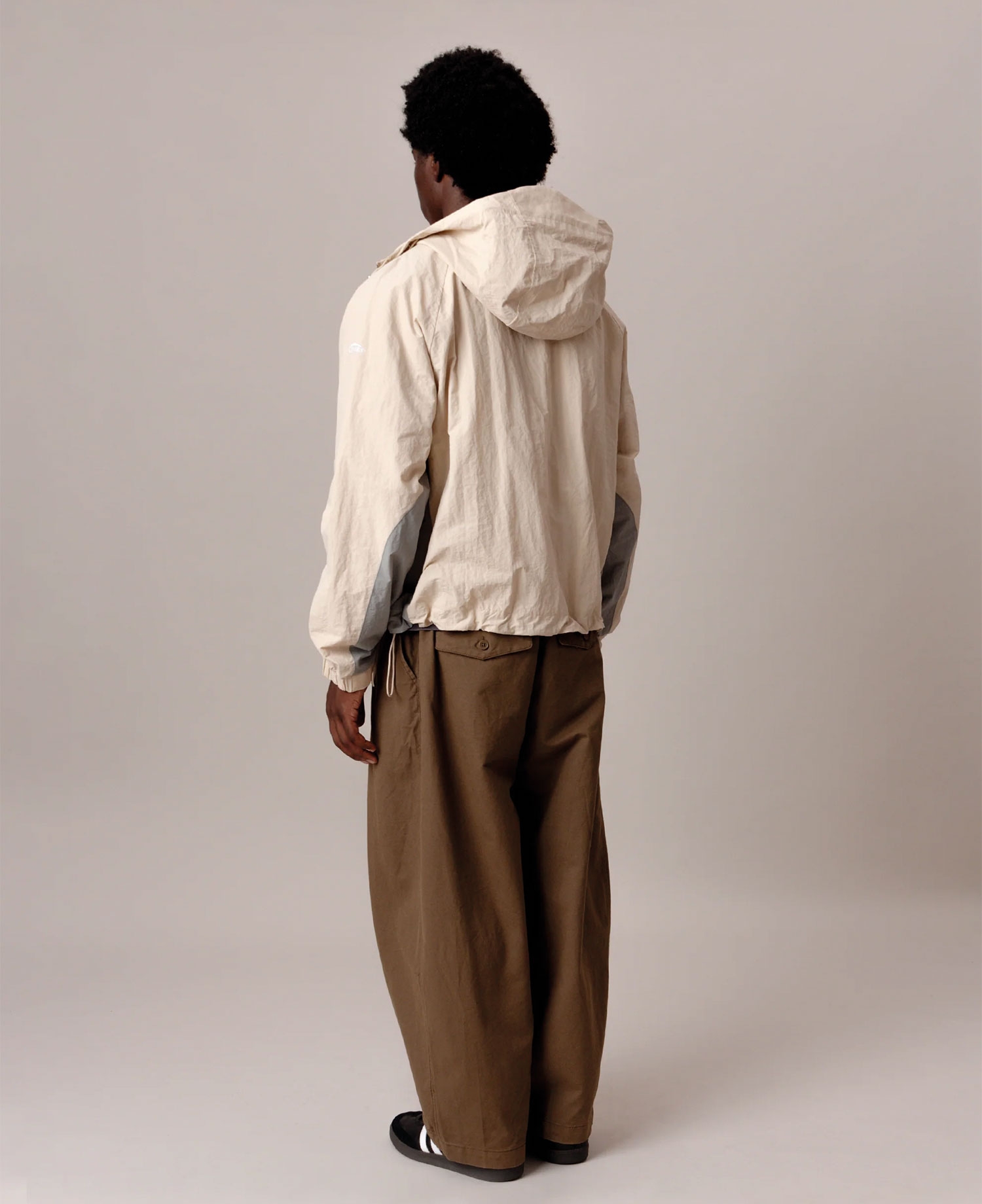 BOX WADING ANORAK_CREAM