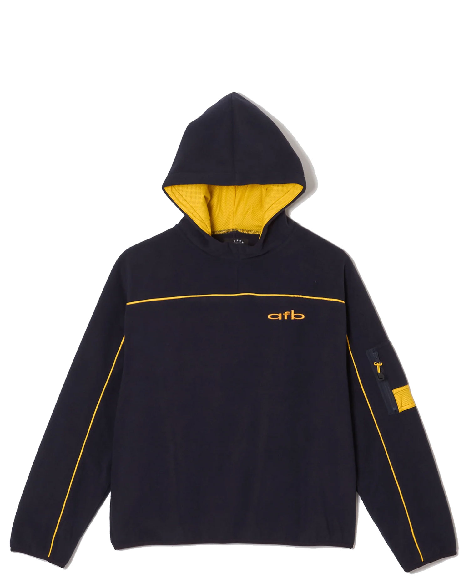 AFB FLEECE HOODIE_NAVY