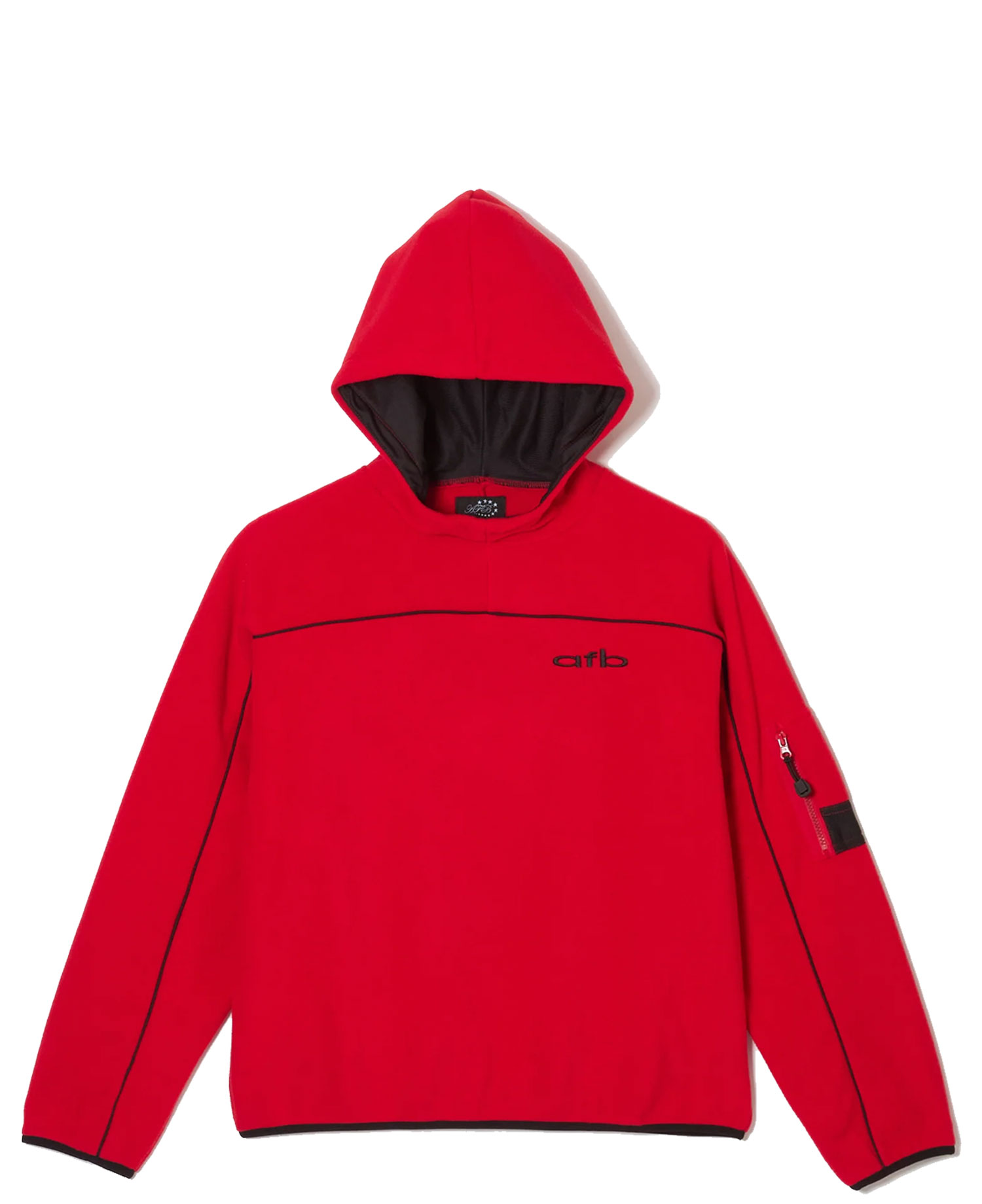 AFB FLEECE HOODIE_RED