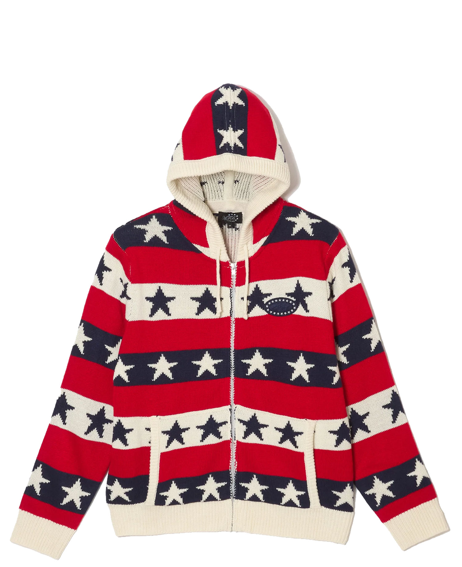 AFB STAR KNIT HOODIE_MULTI