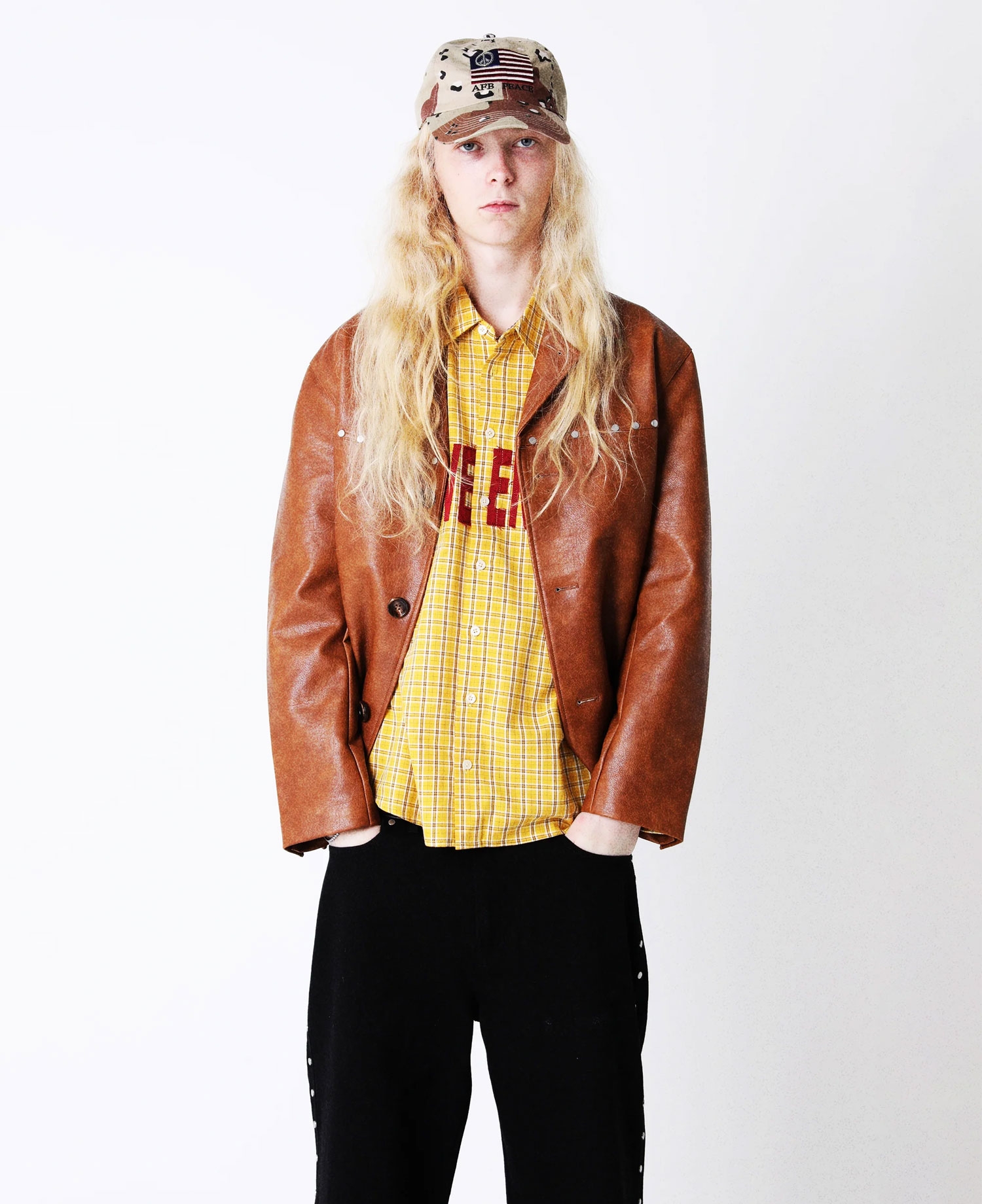 AFB PEACE CAP_BEIGE