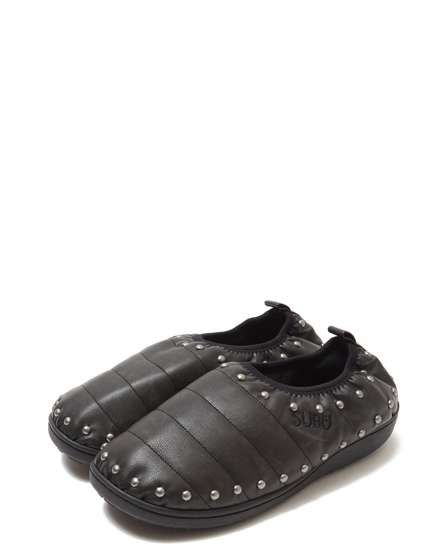AFB SUBU STUDDED MULE_BLACK
