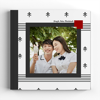 [8x8 하드커버] 심플 노트 포토북