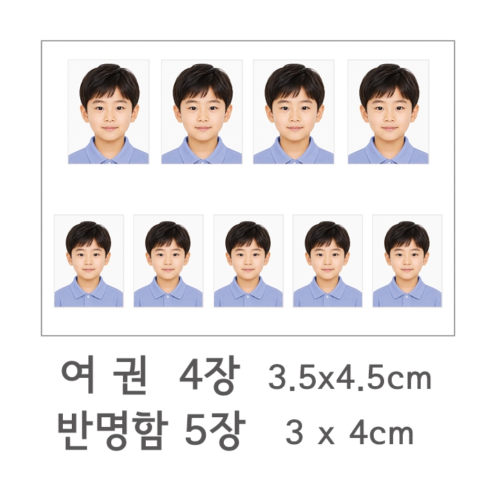 반명함, 여권