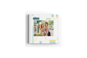 [8x8 하드커버] 그래픽 화이트