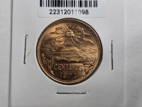 멕시코 1973년 20 Centavos, 미사용 (KM#441 / 10g / Bronze / 28.5mm )