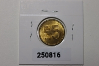 한국은행 1966년 5원 미사용 (살짝 변색)