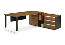 아레스  플렉스책상 (사이드장 포함)