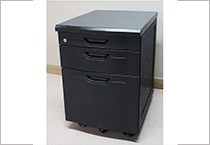 칼라올사출 펜이동서랍(C형) 올블랙 국산제품