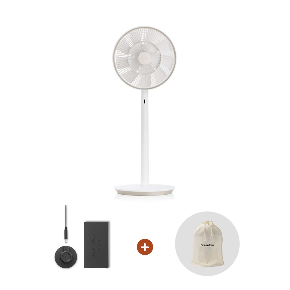 GreenFan S(Champagne gold)배터리&독 패키지+ 그린팬S 전용 보관백