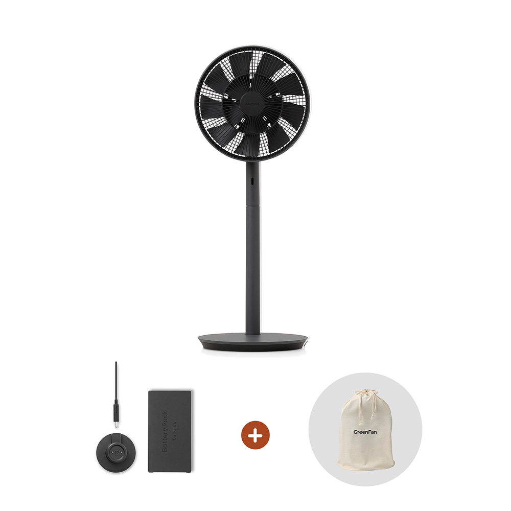GreenFan S (Dark Gray)배터리&독 패키지+ 그린팬S 전용 보관백