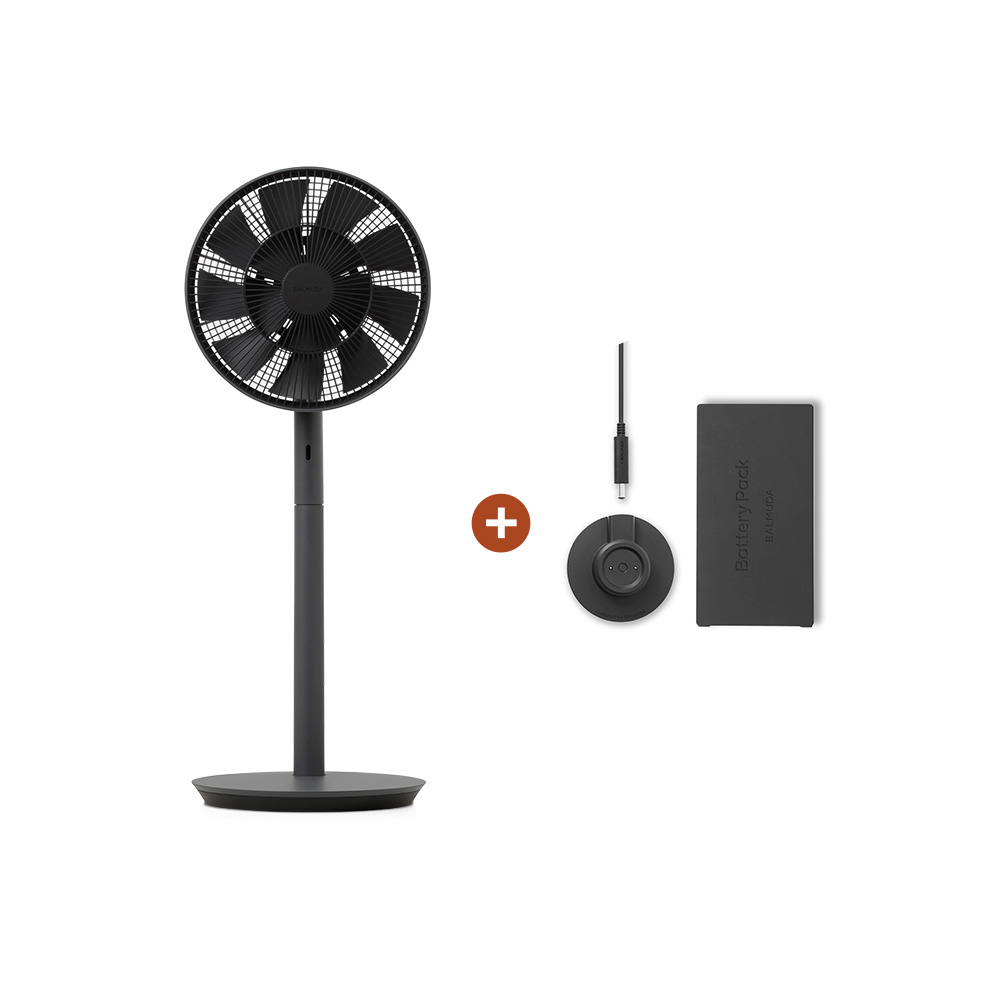 GreenFan S (Dark Gray)배터리&독 패키지