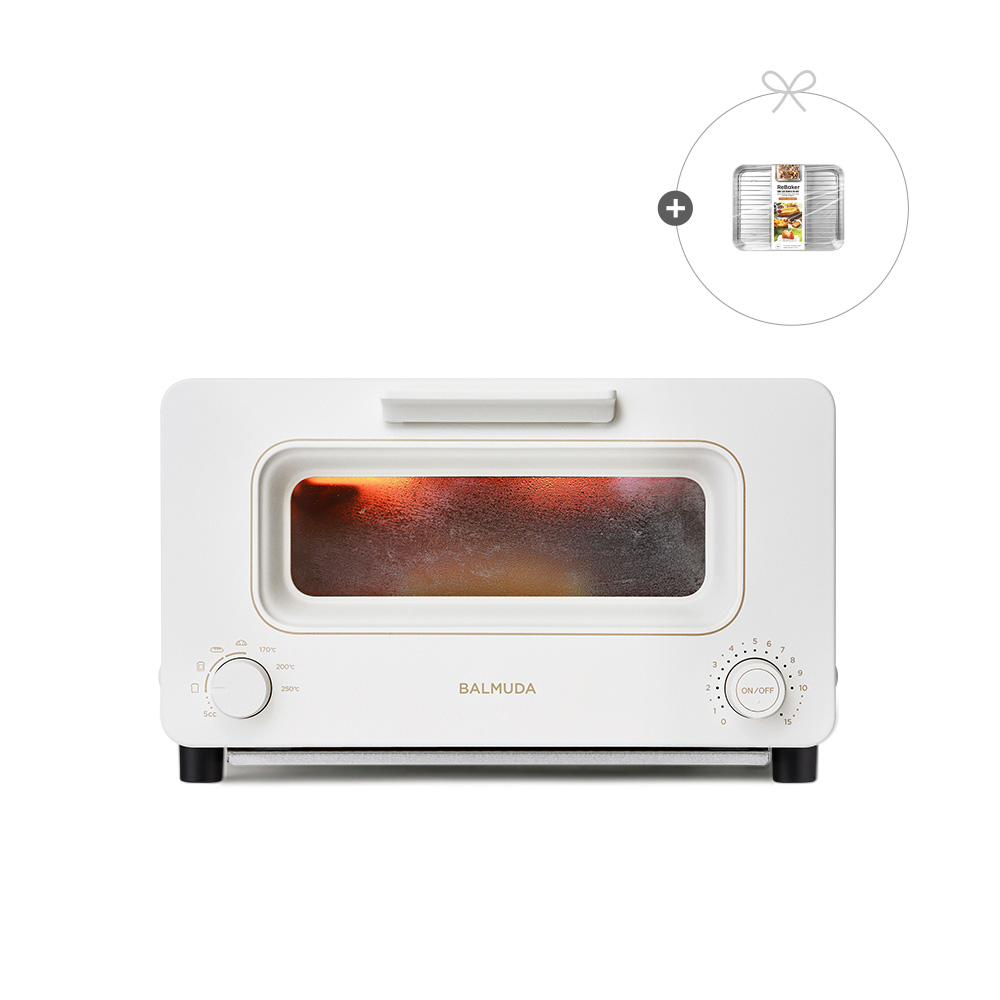 BALMUDA The Toaster(White)+ 스텐트레이&망 세트
