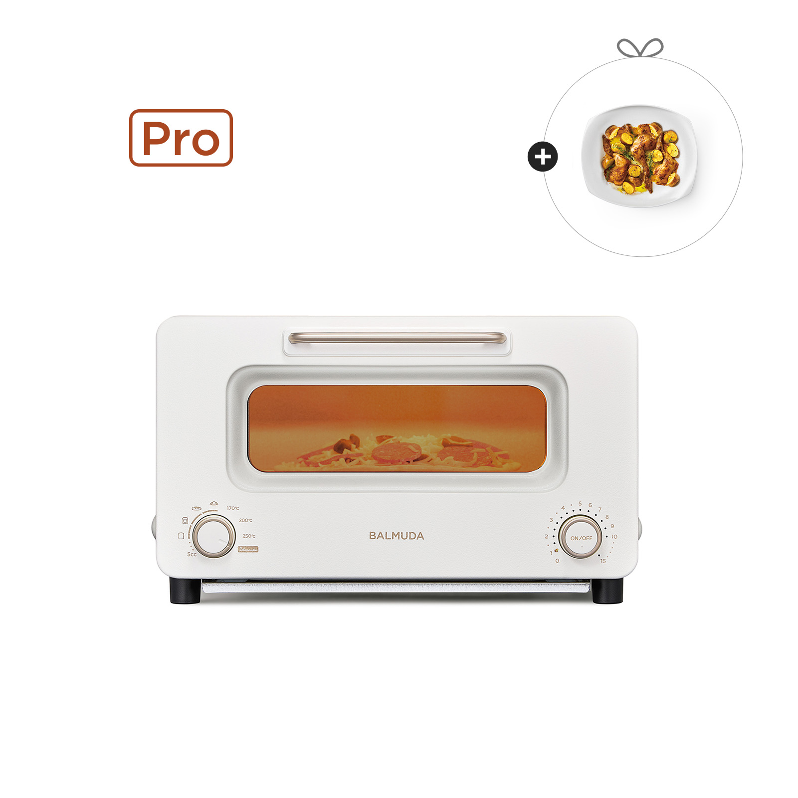 BALMUDA The Toaster Pro (White)<P>+살라만더 트레이