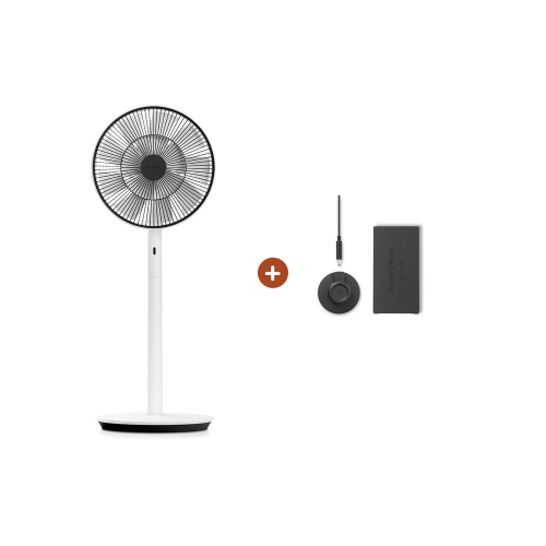 GreenFan S (WhitexBlack)배터리&독 패키지