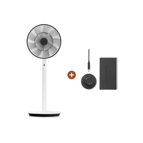 GreenFan S (WhitexBlack)배터리&독 패키지