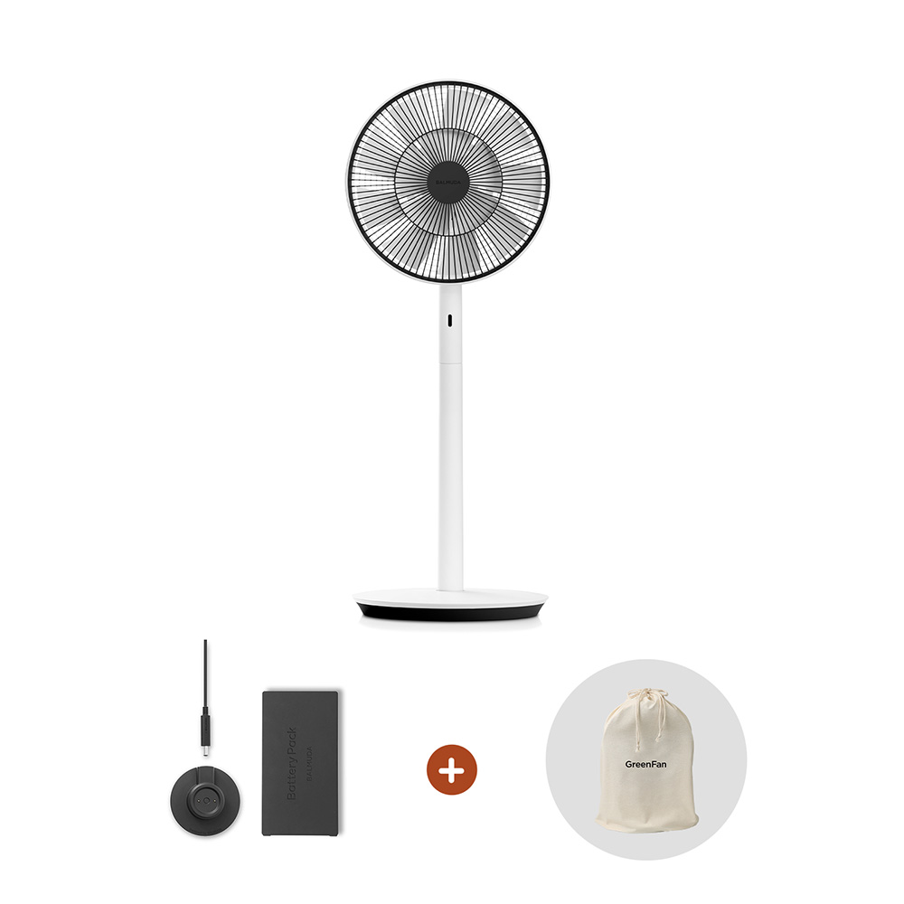 GreenFan S (WhitexBlack)배터리&독 패키지+ 그린팬S 전용 보관백
