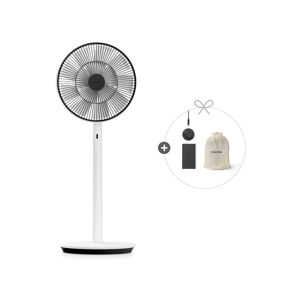 GreenFan S (WhitexBlack)+배터리&독+전용보관백 패키지