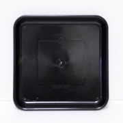 정사각형 화분받침대 검은색 기본형 2호 20cm