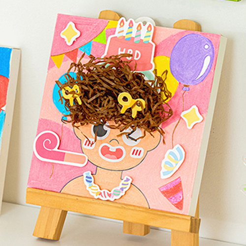 [09772]4000스타핑얼굴액자만들기[F-1]