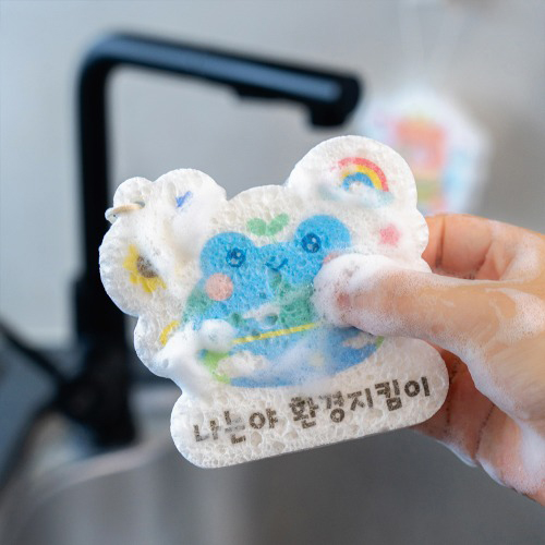 [10294][환경보호] 압축 수세미[F-5]