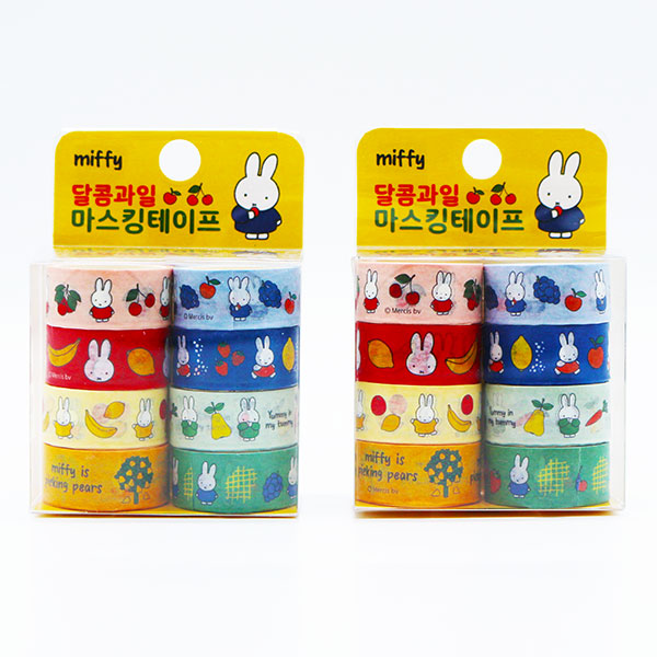 [10776]3500미피달콤과일마스킹테이프[E-10]
