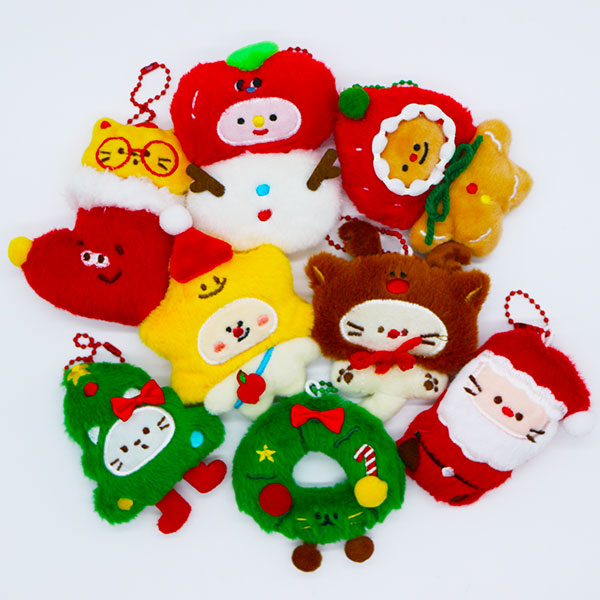 [10778]3000크리스마스인형키링[B-1]