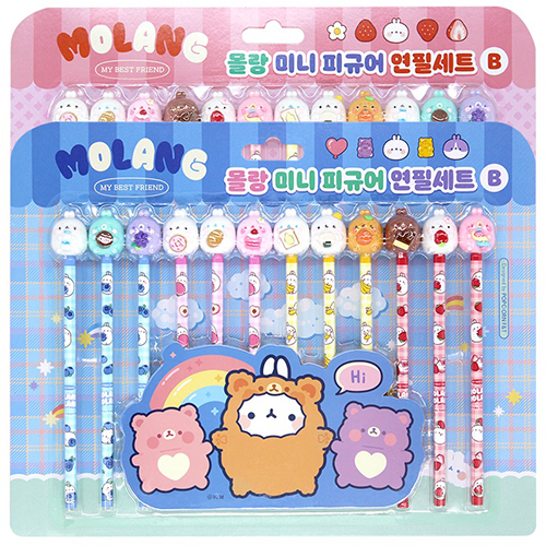 [10872]7000몰랑NEW피규어12본연필세트_2탄[B-6]