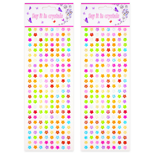 [10970]2500큐빅스티커(레인꽃)[계단옆]