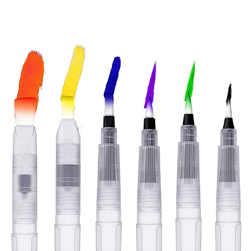 [11094]수채화 붓펜 워터브러쉬(6set)[2A-14]